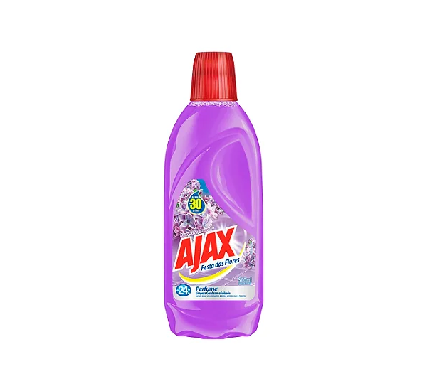 Limpador Multiuso Concentrado Festa das Flores 500ml Lavanda - Ajax