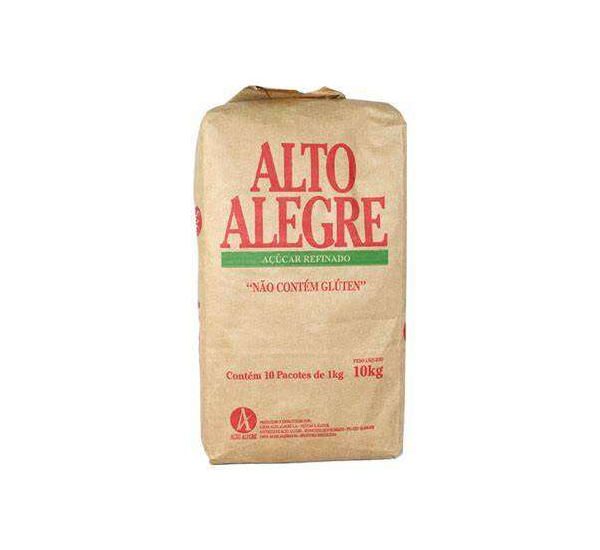 Açúcar Refinado 10x1Kg - Alto Alegre
