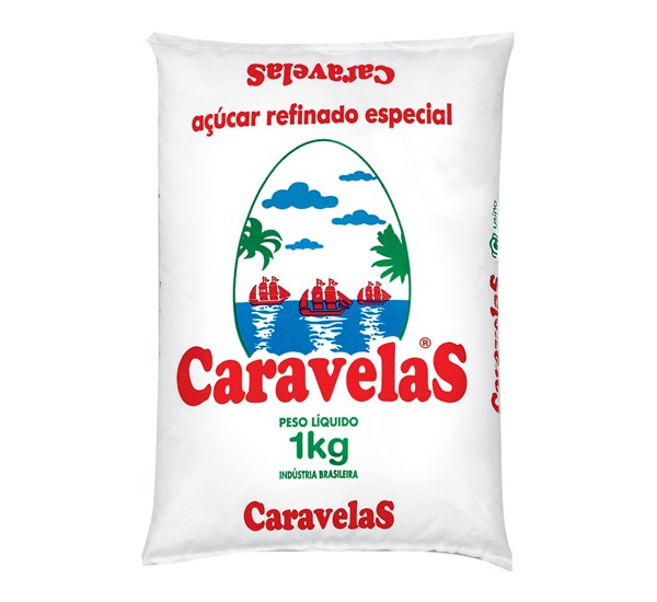 Açúcar Refinado 1Kg - Caravelas