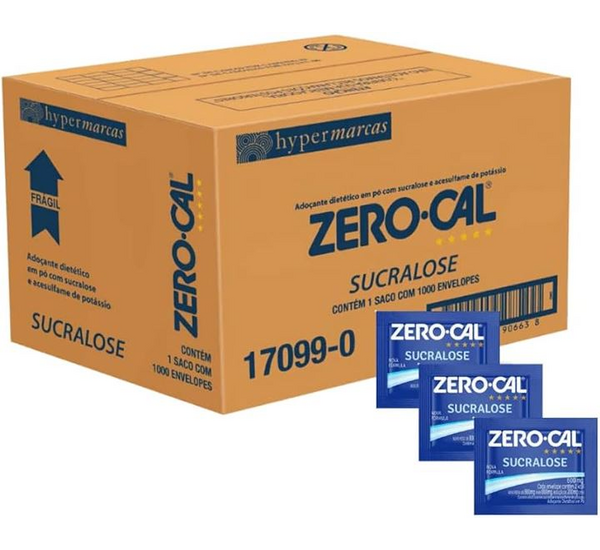 Adoçante em Pó Sucralose 1000x6g - Zero Cal