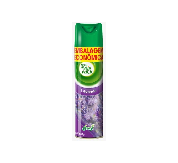 Aromatizador Bom Ar Aerossol Campos de Lavanda  360ml