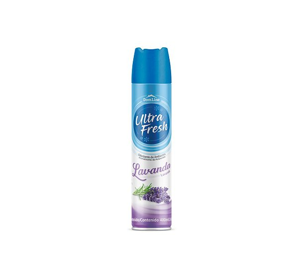 Aromatizante Spray 400ml Lavanda Ultrafresh - DomLine