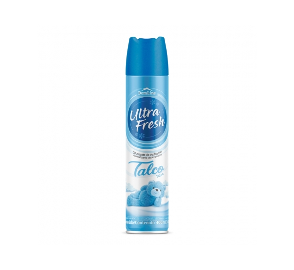 Aromatizante Spray 400ml Talco Ultrafresh - DomLine