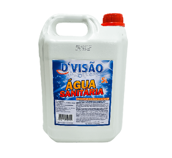 Cloro Líquido 1% (Água Sanitária) 5L - Dvisão
