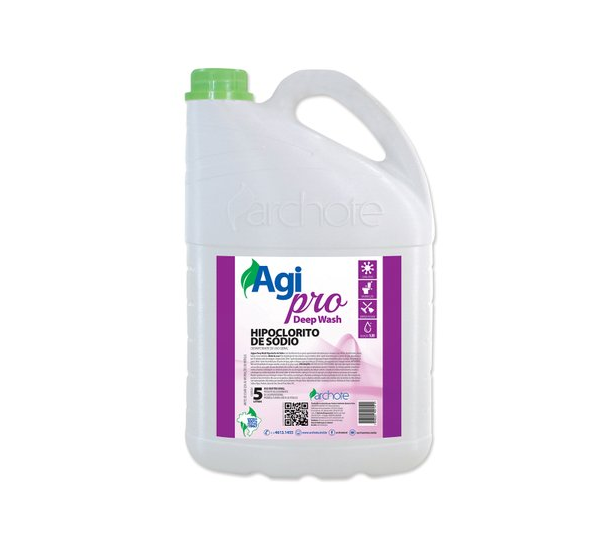 Cloro Líquido 5% (Água Sanitária) 5L - Agi pro