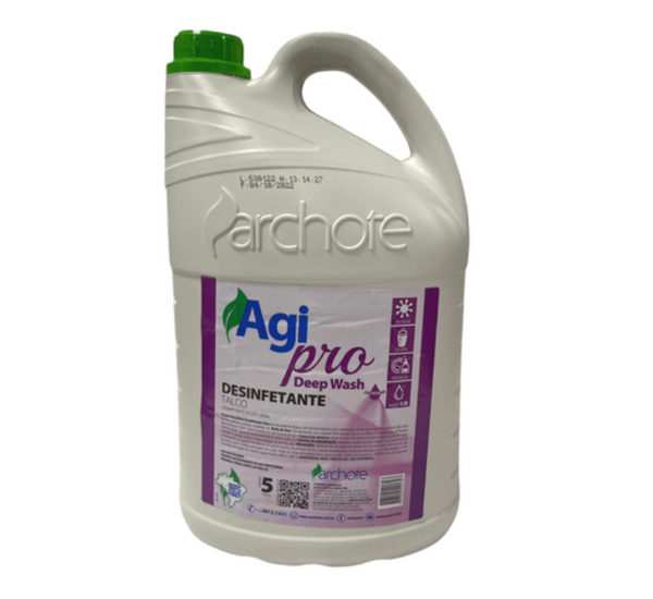 Desinfetante Concentrado Deep Wash Talco 5L - Agi Pro