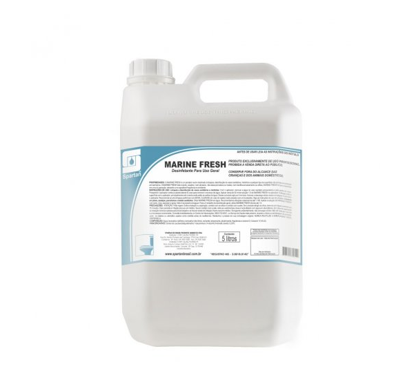 Desinfetante Concentrado Multiuso Marine Fresh 5L - Spartan