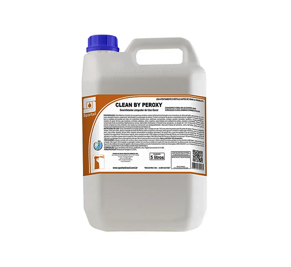 Desinfetante e Limpador Multiuso Clean By Peroxy 5L - Spartan