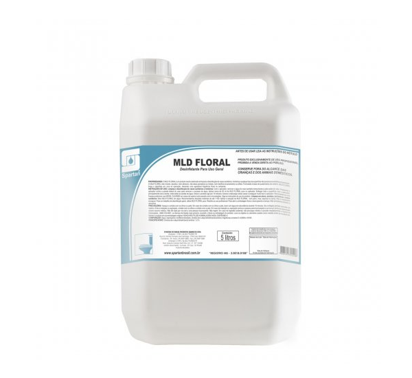 Desinfetante Neutro MLD Floral 5L - Spartan