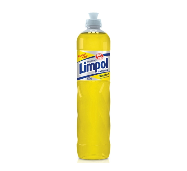Detergente 500ml Neutro - Limpol