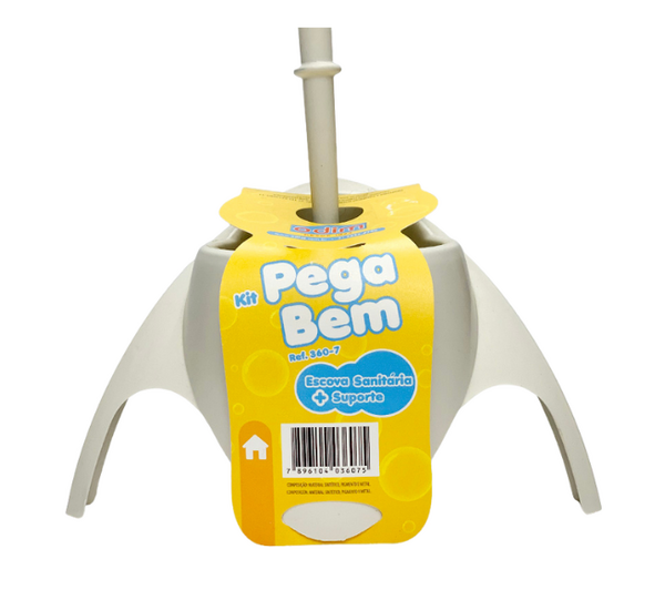Escova Sanitária com Suporte - Pega Bem Odim
