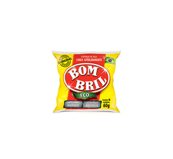 Esponja de Aço com 8 Unid - Bombril