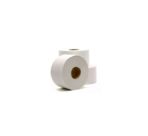 Papel Higiênico Rolão F. Simples Branco Premium 8x300M - Azepel