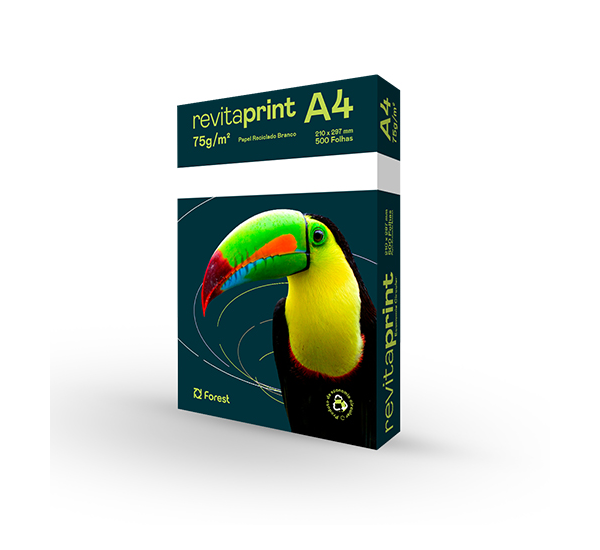 Papel Sulfite A-4 Branco 210 X 297 PCT 500 Folhas - Revitaprint