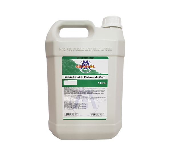 Sabão de Coco Liquido 5 L - Girassol