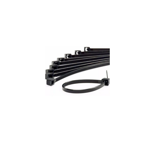 Abraçadeira Nylon Preta 3,6x300mm 100x - Eda