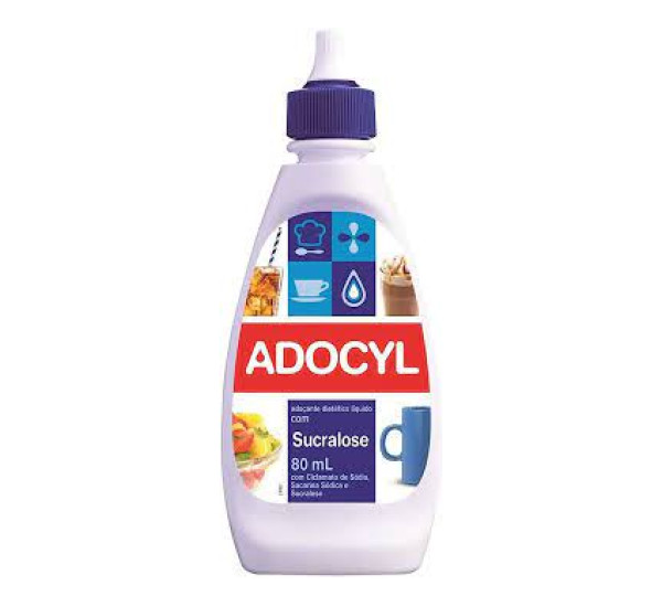 Adoçante Líquido Sucralose 80 ml - Adocyl