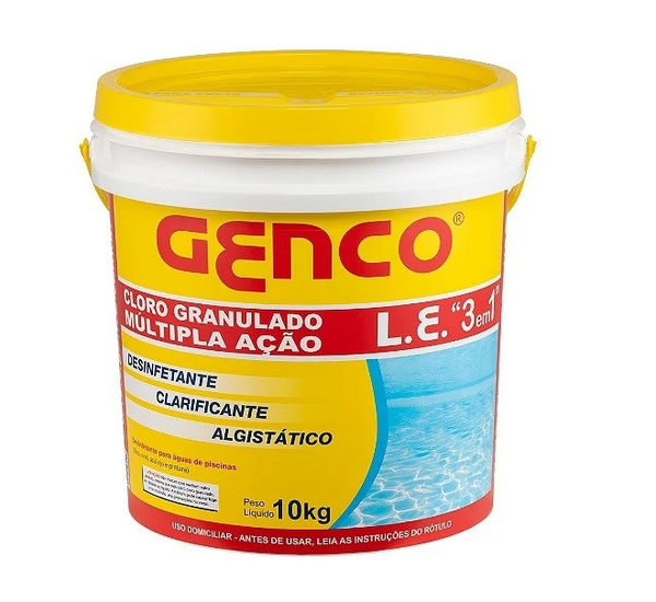 Cloro Granulado 3x1 10 Kg - Genco