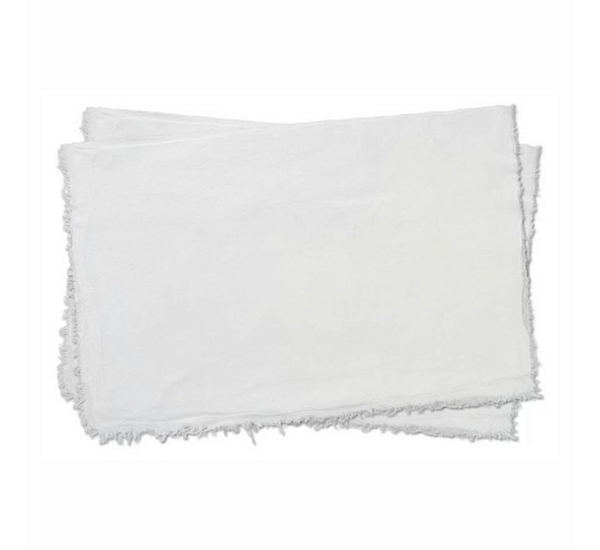 Pano de Chão Alvejado Branco 45x70cm