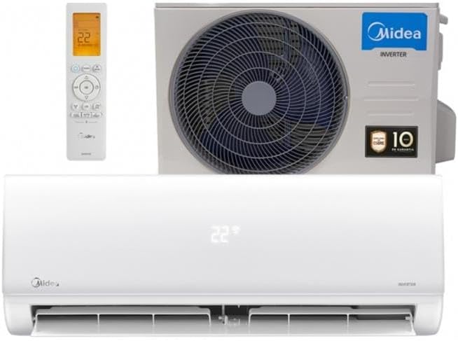 Ar-Condicionado Split HW Inverter Midea Xtreme Save AI Connect 12.000 BTUs Só Frio 220V