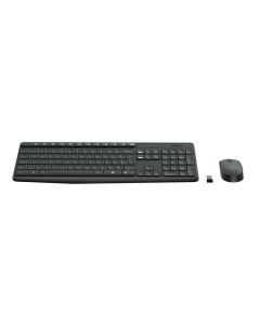 Kit Teclado e Mouse Logitech MK235 Preto sem fio 920-007903-C