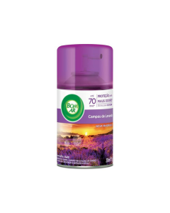 Aromatizador Bom Ar Fresh Matic Aut. Refil 250ml - Campos de Lavanda 250ml