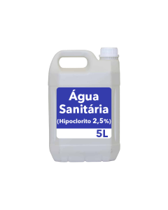 Cloro Líquido 2,5% (Água Sanitária) 5L