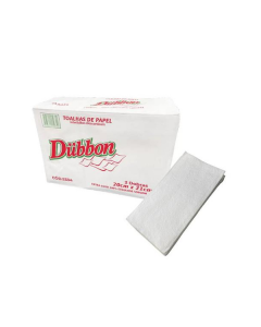 Papel Toalha Interfolha F. Simples 2D 20x21cm - Dubbon