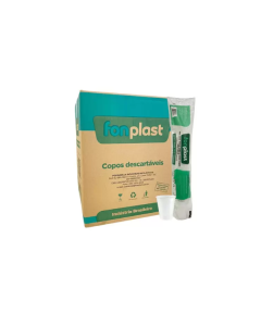 Copo Descartável Branco 180ml c/ 2.500 - Fonplast