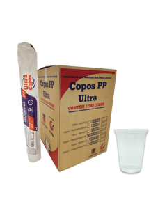 Copo Descartável Transparente PP 180 ml c/ 2500 - Ultra