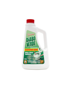 Desentupidor de Vasos Sanitários e Ralos Líquido 1L - Diabo Verde