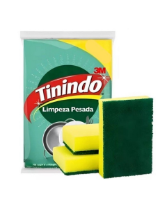 Esponja Dupla Face - Tinindo