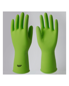 Luva Látex c/ Forro Verde Top (M) - Sanro