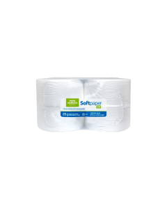 Papel Higiênico F. Dupla c/ 8 30M Vip - Softpaper