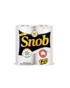 Papel Toalha Cozinha F. Dupla c/ 2 rolos - Snob