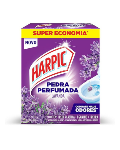 Pastilha Sanitária c/ Redinha Aroma Plus Lavanda - Harpic