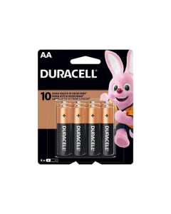 Pilha Alcalina (AA) c/8 - Duracell