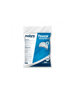 Touca Descartável (M) c/100 - Nobre
