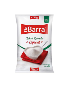 Açúcar Refinado 1Kg - Barra