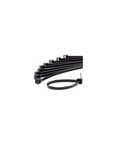Abraçadeira Nylon Preta 3,6x300mm 100x - Eda