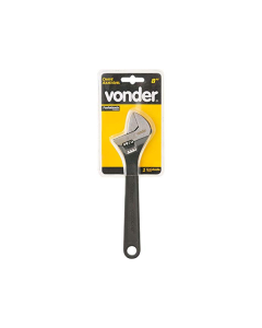 Chave Inglesa Ajustável Niquelada 8" - Vonder