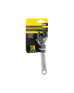 Chave Inglesa Ajustavel Profissional - 6" - Eda