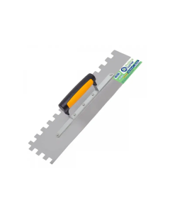 Desempenadeira Aço Dentada Pratica 10 X 35cm Dente U- Castor