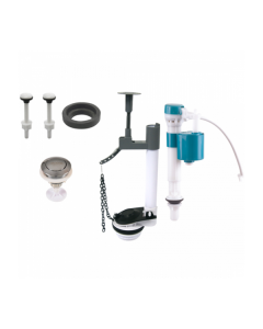 Kit Mecanismo Acionador Superior 38mm com Corrente ABS Cromado -Censi