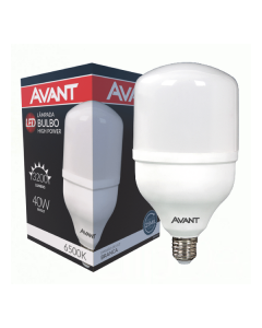 Lâmpada Led Bulbo High Power 40W 6500K Bivolt Avant