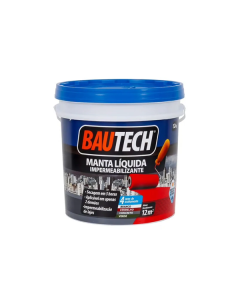 Manta Líquida Impermeabilizante Acrílica 12Kg - Bautech