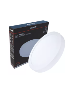 Painel Led-Sobrepor Redondo 25W 6500K 29cm Bivolt-Avant