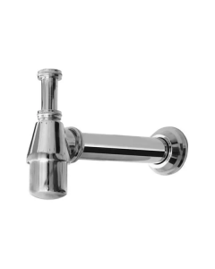 Sifão Copo Metal Pia/Tanque 1,5" x 1,25" x 30cm Luny - Romar
