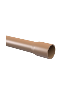 Tubo Soldável PVC 25mm 6m Marrom - Tigre