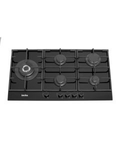 Cooktop a Gás Invita 90cm Preto Bivolt 5 Queimadores
